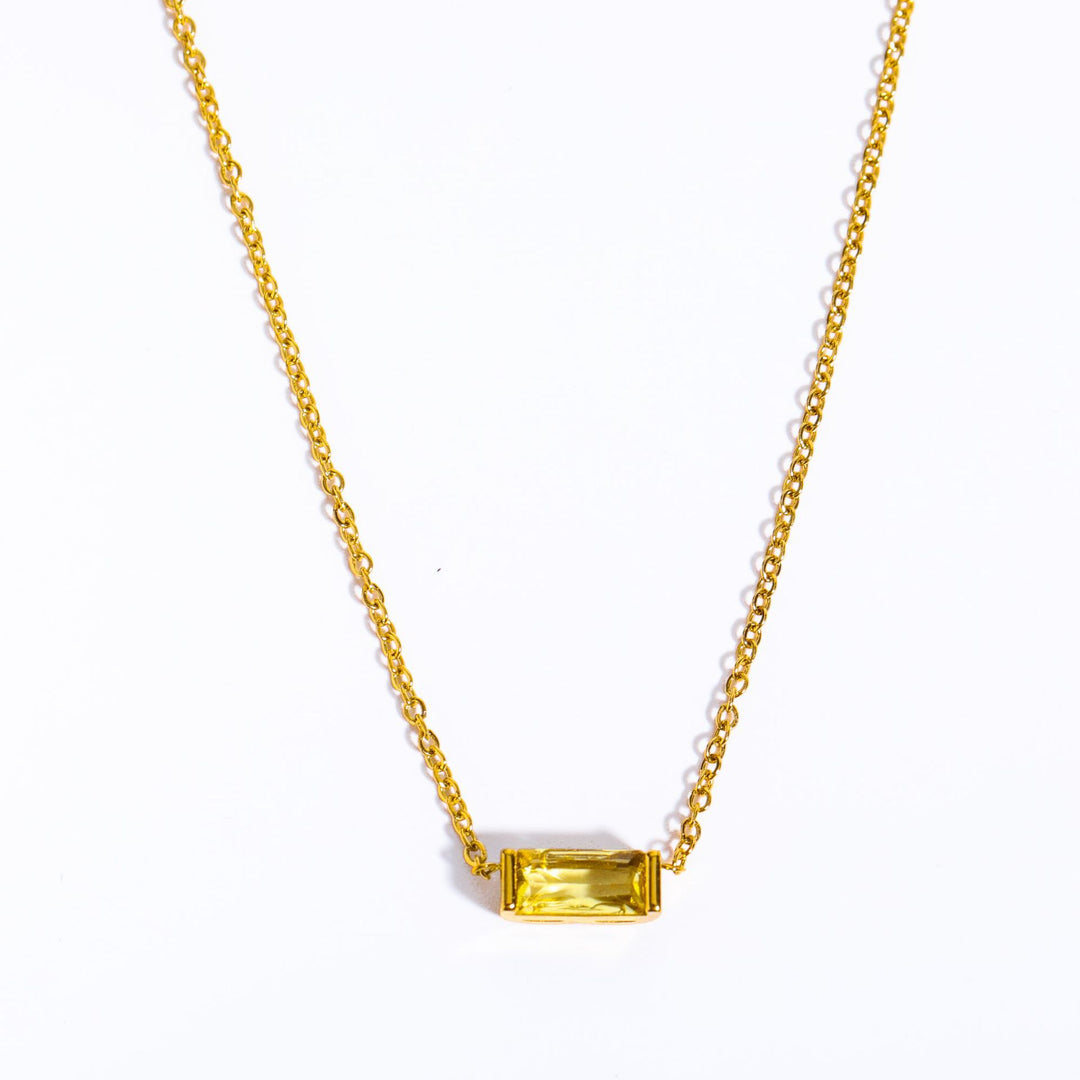November "Topaz" Necklace
