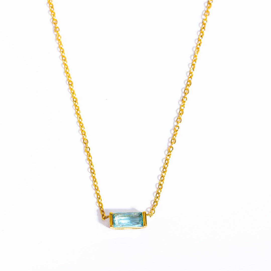 December "Zircon" Necklace