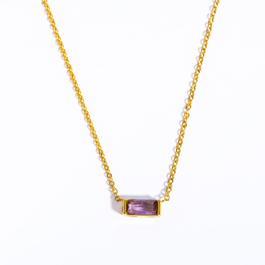 Feburary "Amethyst" Necklace
