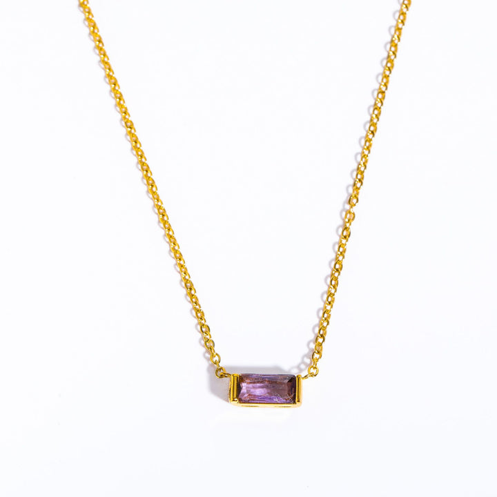 Feburary "Amethyst" Necklace