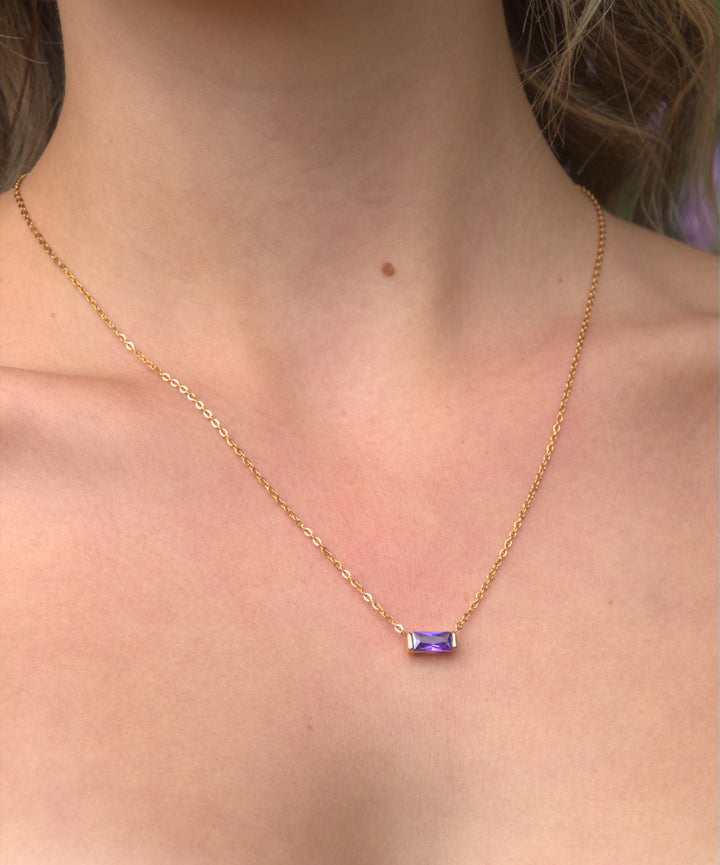 June "Alexandrite" Necklace