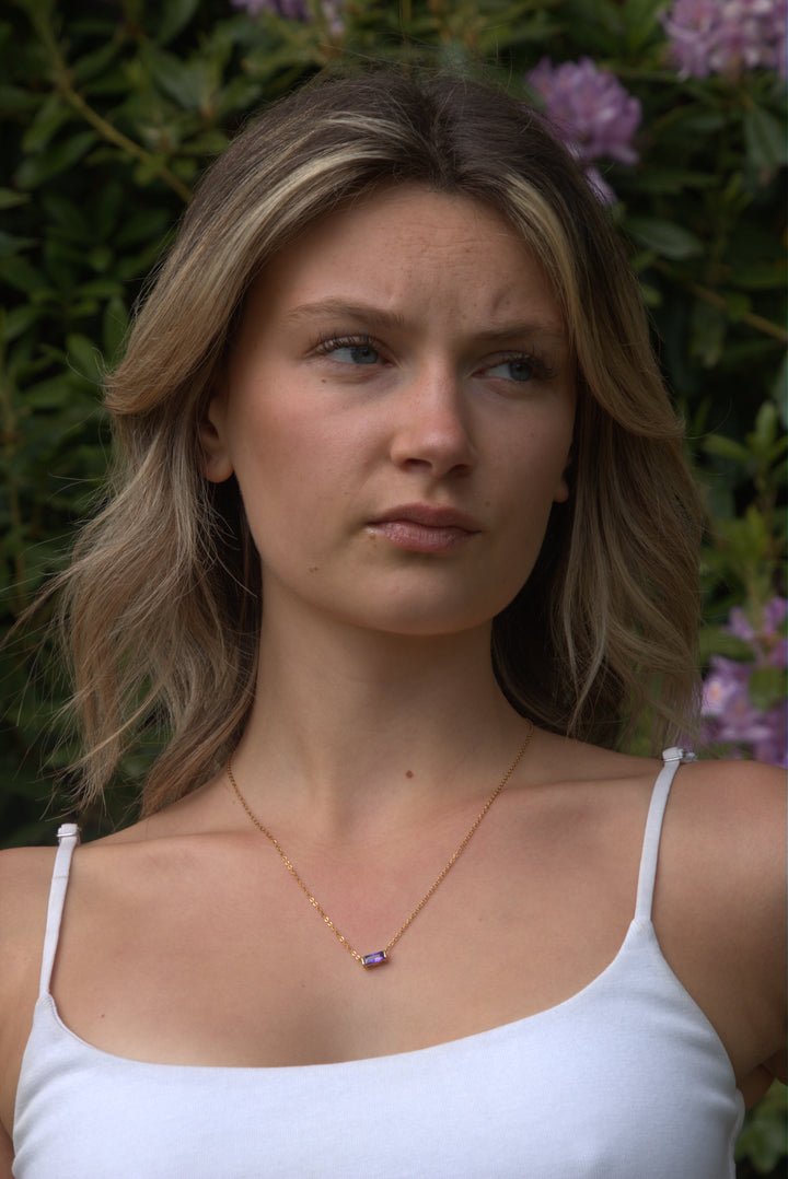 June "Alexandrite" Necklace