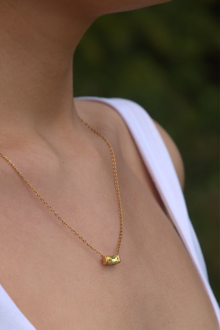 November "Topaz" Necklace