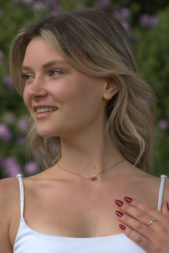 July "Ruby" Necklace