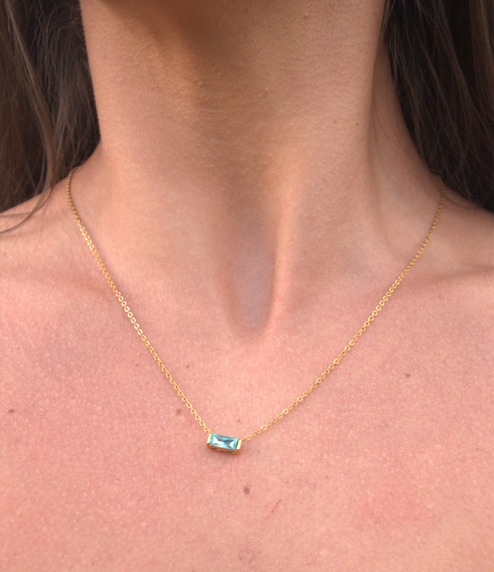 December "Zircon" Necklace