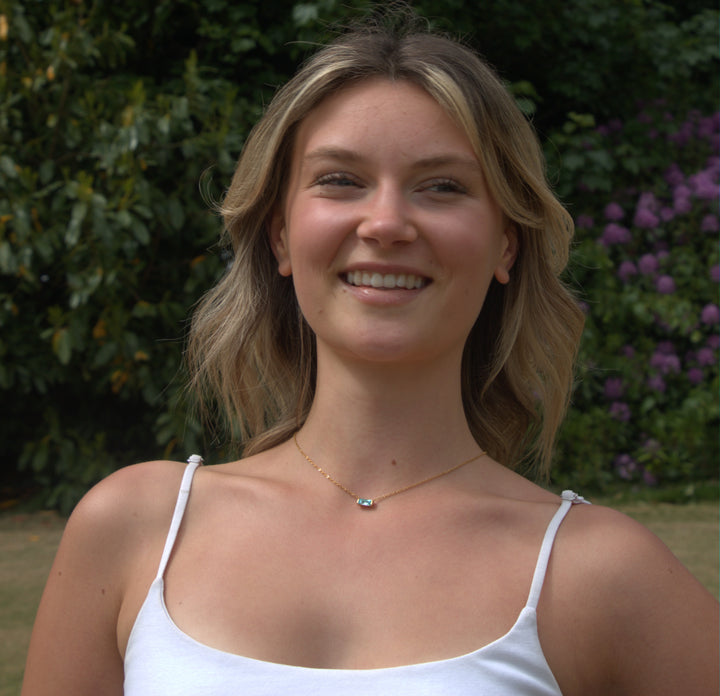 December "Zircon" Necklace