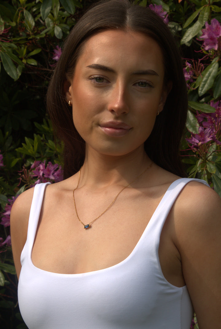 September "Sapphire" Necklace