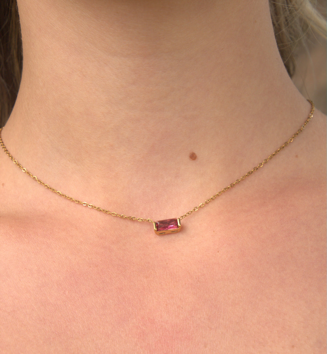 July "Ruby" Necklace