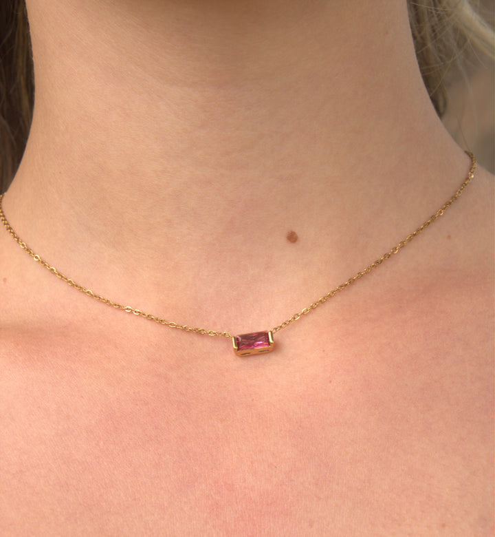 July "Ruby" Necklace